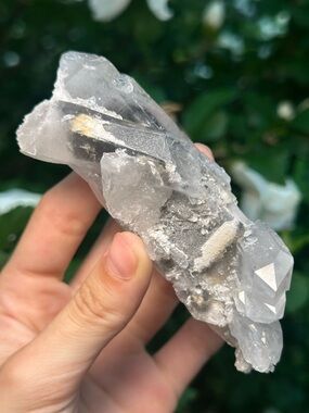 Arkansas Grey Lithium Quartz Cluster 🫧🩶🫧 ALQ6